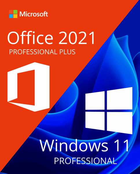 Windows 11 Professional + Office 2021 Professional Plus – Bundle 